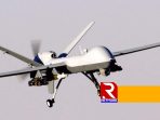 drone amerika jatuh di tembak army yaman